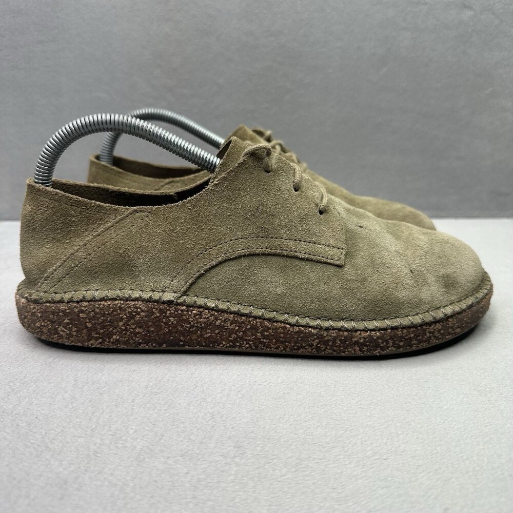 Birkenstock Gary Womens Size (Eu 39) Shoes Faded Khaki Suede
